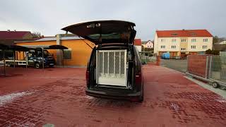 Otevírání zvadních výklopných dveří AUTOMATIC DOOR ve voze VW Caddy