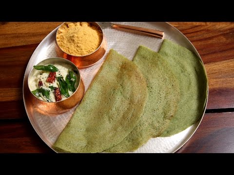 Pesarattu | Green Gram Dal Dosa Recipe | Divine Taste With Anushruti