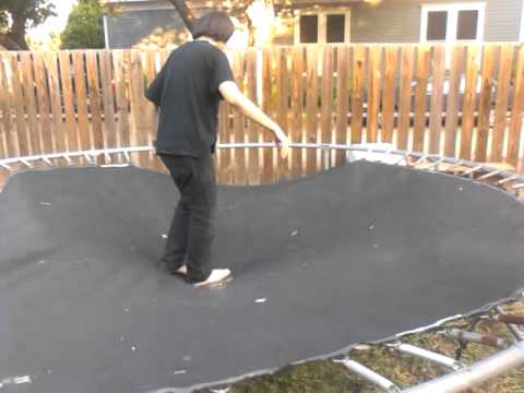 how to patch trampoline mat