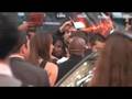 THE DARK KNIGHT -BATMAN/ CHRISTIAN BALE ON RED CARPET JUST BEFORE ARRESTED BY POLICE /Heath LEDGER co-star