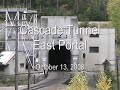 on my recent trip to seattle, washington, i visited the longest railroad tunnel in the us, the cascade tunnel, and checked out the action on the east portal.
