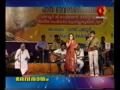 Vijesh & Dr Rashmi Madhu singing in front of G Devarajan