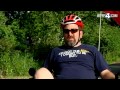 Stroke patients participate in adaptive cycling program.