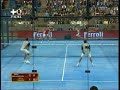 PADEL - JM Diaz- Contrapared por debajo de las piernas