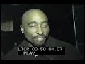 Tupac outside court full interview two parts in one video