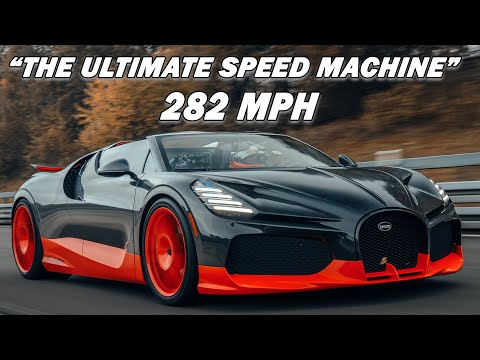 World’s Fastest Open-Top Car – Bugatti W16 Mistral at 282 MPH Top Speed!