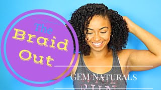 Braid-Out w/ Flaxseed Gel Tutorial