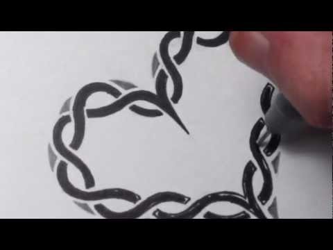 how to draw celtic designs