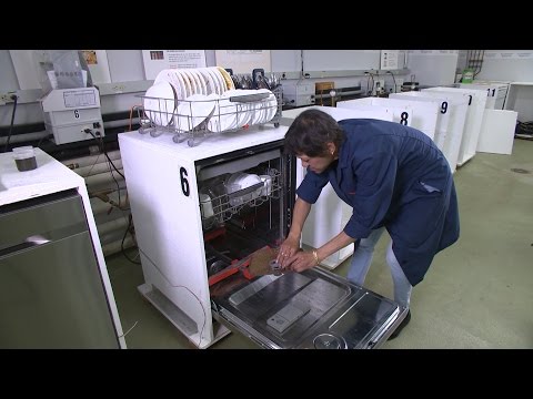 how to test a dishwasher