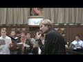 recording session with the usc thornton concert choir, magen solomon, conductor.