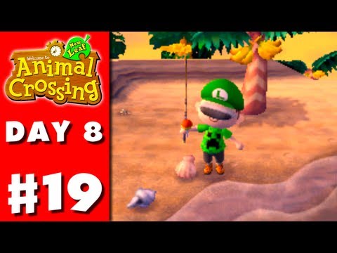 nintendo - Thanks for every Like and Favorite! They really help! This is Part 19 of the Animal Crossing: New Leaf Gameplay Walkthrough for the Nintendo 3DS! On Day 8, I...