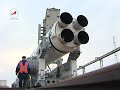 Вывоз РН Зенит-3SLБ с КА Intelsat 15