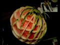 watermelon carving,pepene sculptat by TIRON GABI [romania]