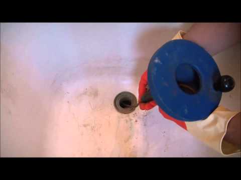 how to unclog an old bathtub drain