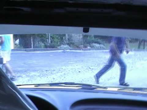 Reakcja pilota po ukończeniu ostatniego oesu Reakcja pilota po ukończeniu ostatniego oesu
