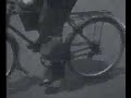 Fiets met nieuw trapmechanisme (1939)