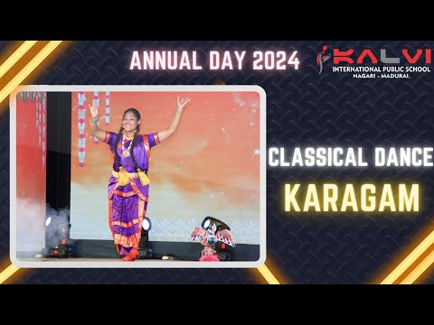 Classical Dance - Karagam | Atvriddhi - 2024 - Annual Day