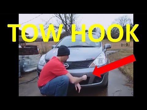 how to fit tow strap corsa c