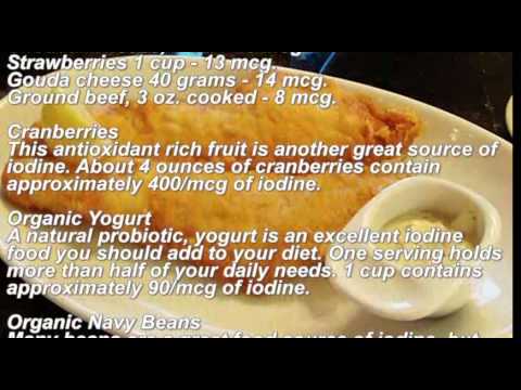 how to obtain iodine in your diet