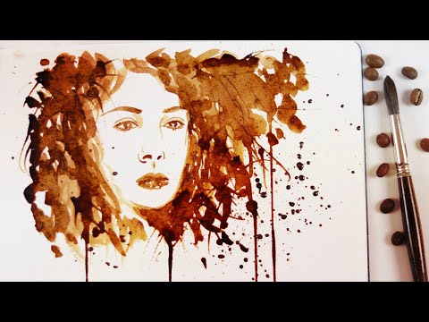 PINTANDO CON CAFÉ con cafe soluble PINTANDO CON CAFÉ