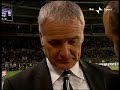 intervista a ranieri dopo Juventus-Artmedia