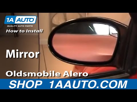 How to Install Replace Side Rear View Mirror Oldsmobile Alero 99-04 1AAuto.com