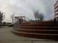 kickflip 5 stair [bail]