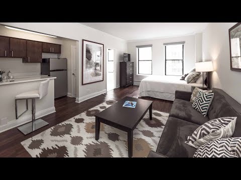 Tour a model studio apartment on the Gold Coast / Streeterville border Tour a model studio apartment on the Gold Coast / Streeterville border