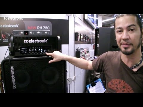 Uriah Duffy and Blacksmith bass amp from TC Electronic