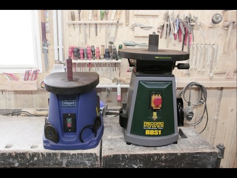 Spindelschleifer im Vergleich || Scheppach+Record-Power