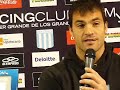 Sebastián Saja en rueda de prensa 10 11 2011