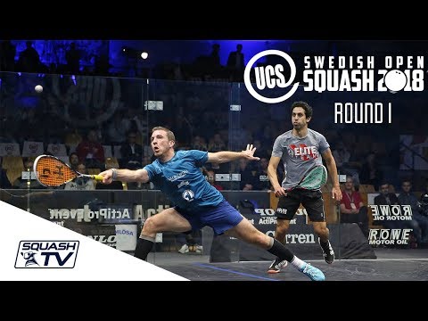 Squash: Swedish Open 2018 - Rd 1 Roundup [Pt1]