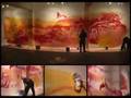 Cory Morgenstein & Todd Oumi painting live @ thirtyninehotel