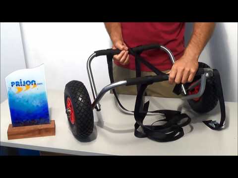 Prijon Bootswagen mit Stütze