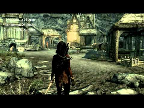 how to horse skyrim