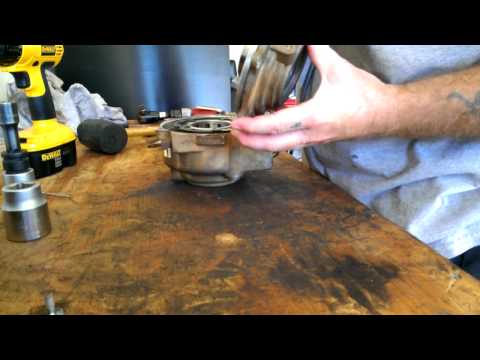 how to rebuild front differential