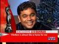AR Rahman on 53rd Filmfare (www.arrfansclub.com)