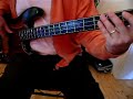A little tower of power jam with my very old Fender P