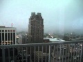 Raleigh Downtown Tornado as seen from RBC Plaza (26th Floor) 4/16/11