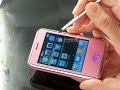 Pink Mini iPhone with Triband Dual Sim Pink Mini iPhone with Triband Dual Sim