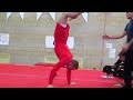 Georges St-Pierre (GSP) Training for UFC 129 - Walking Handstand