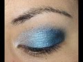 Silver & Blue Eyeshadow