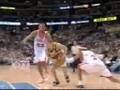 Marcus Camby humiliates Luke Ridnour