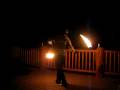 Micah - Fire Poi @ Big Bear Cabin