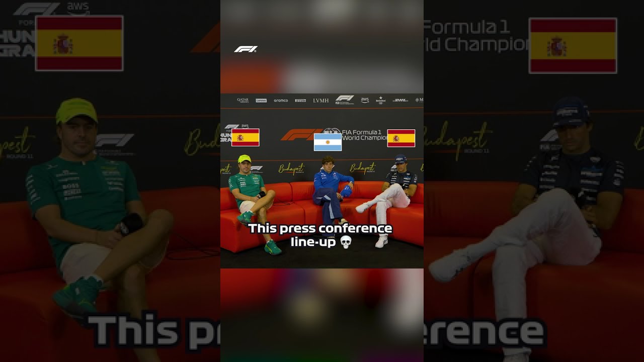 This Press Conference Line-Up 😅