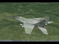 MiG-29 Fulcrum Dog Fight by Lomac