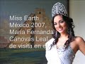miss earth méxico 2007 de visita en mérida