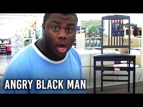 black man