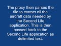 Airplane Tracking in Second Life Airplane Tracking in Second Life