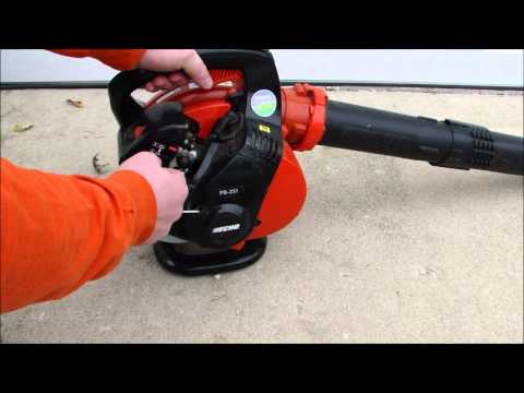how to adjust carburetor on echo pb-251 blower